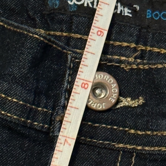 Jordache Girls Jeans Size 14 1/2 Plus Blue Denim - Picture 8 of 12